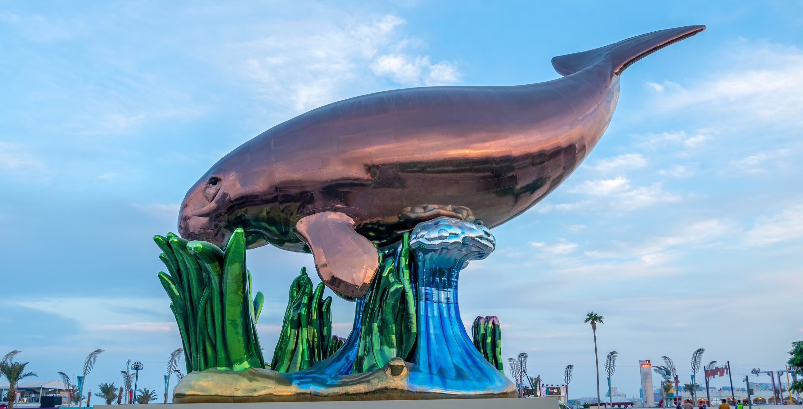 http://www.dreamstime.com/stock-image-latest-addition-to-qatar-s-public-art-scene-massive-artwork-called-dugong-selective-focus-al-masrah-park-dugong-art-image261681261